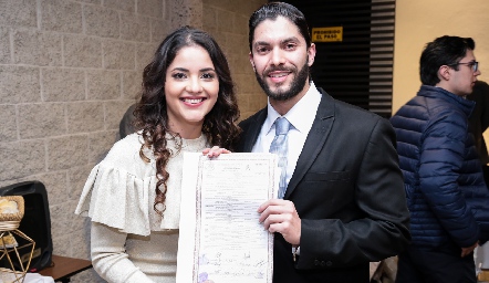  Ale y Mauricio casados ante la ley.