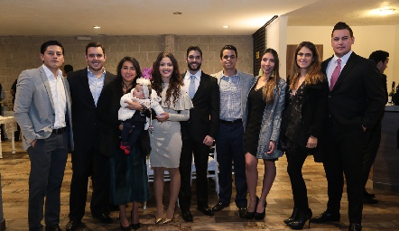  En la boda civil de Ale Gascón y Mauricio Kury.