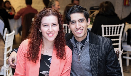  Alejandra Díaz y David Zermeño.