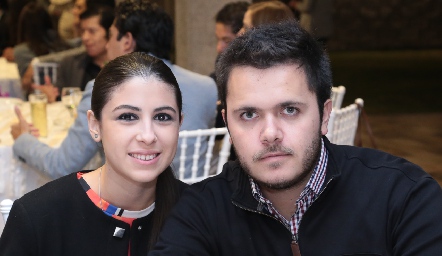  Melissa Fernández y Cristóbal Safont.