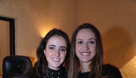  María Cueli y Paula Escobar.