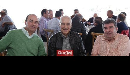  Fernando Pérez Espinosa, Amadeo Calzada y Juan Enrique Ortiz.