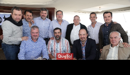  Humberto Abaroa, Obed Gutiérrez, Óscar Zermeño, Jacobo Payán, Eduardo Espinosa, Gerardo García, Juan Hernández, Fernando Abaroa, Chema Beltrán y Carlos García.
