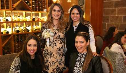  Daniela Pérez, Bertha Flores, Daniela Pérez e Ingrid Vito.