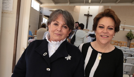 Las abuelas, Tesa Vertiz de Meade y Laura Torres de Foyo.