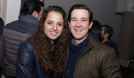  María José Gameros y Juan Pablo González.