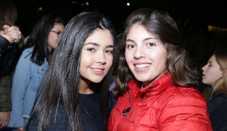  Ana Pau Lafuente y Melissa Torres.