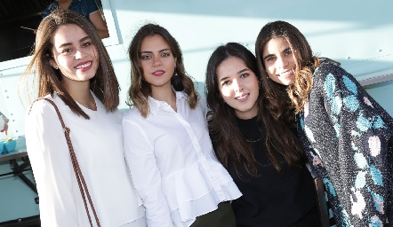  Mariana Alcalá, Marissa Anaya, Renata Castillo y Rocío de la Vega.