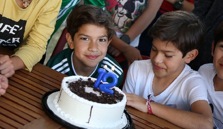 Cumpleaños de Andrés y Pablo.
