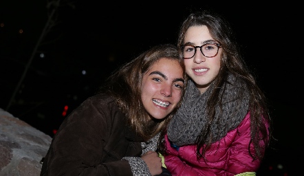  María Ovalle y Maye Andrés.