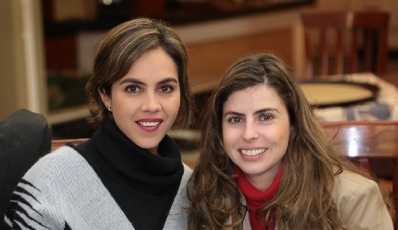  Natalia Muñoz e Isa Garza.