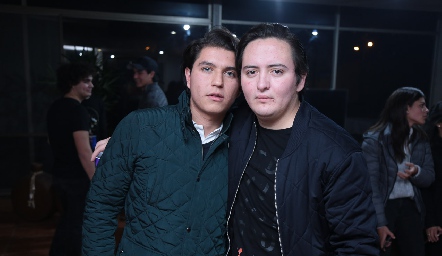  Santiago Perafán y Esteban Pruneda.