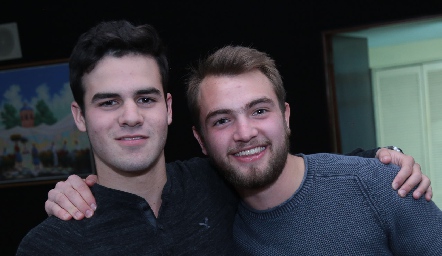 Jerónimo Gómez y Memo Pizzuto.