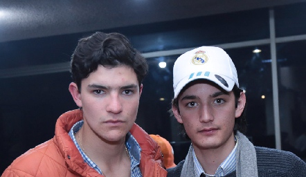  José Madrigal y Sebastián Martínez.
