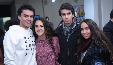  Jaime Ruiz, María Meade, Chema de la Vega y Ana Pau Méndez.