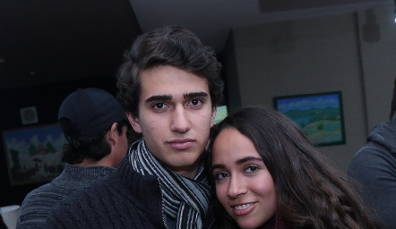  Chema de la Vega y Ana Pau Méndez.