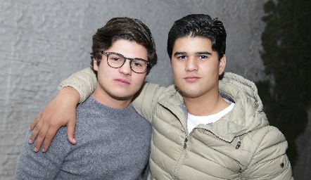  Emilio Cabrero y Pj Piñero.