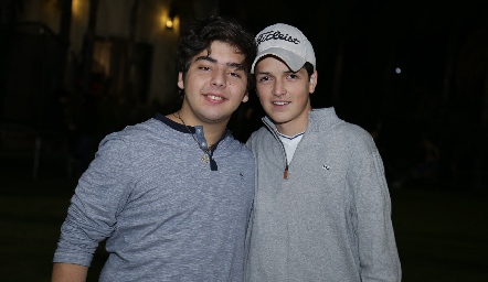  Juan Pablo y Óscar.