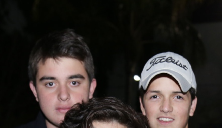  Diego Castillo, Oscar Vera y Juan Pablo Payán.