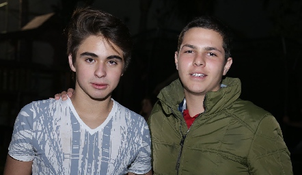  Santiago de Alba y Javier Duarte.