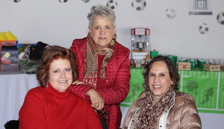  Tere Pizzuto, Lucha Patton y Magda Ibarra.