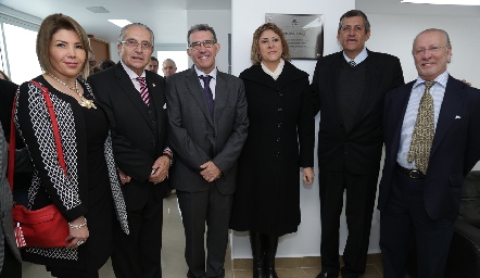  Ana Palacios, Daniel de la Llera, José Julio Rodríguez, Mónica Liliana Rangel y Fernando Valderrama.