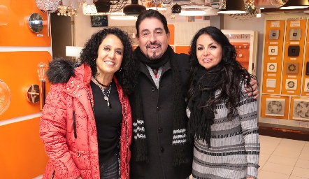  Leonor Abud, Miguel Ángel Gallegos y Rosalba García.