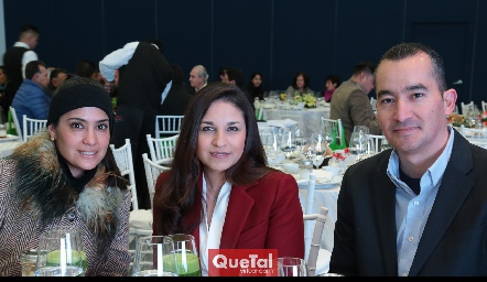  Samira Padilla, Diana Laura González y Eduardo Cantú.