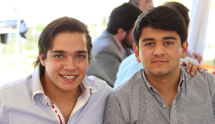 Estéfano Frulo y Guillermo Gutiérrez.