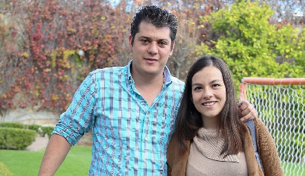  Joaquín Romero y Carla Montero.