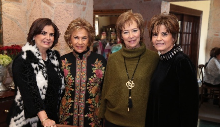  Dora Cabrera, Gloria Estrada, Martha Elena Garza e Isa Cabrera.
