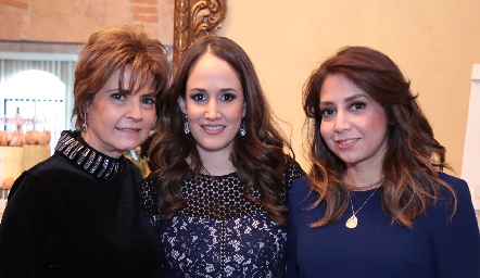  Isa Cabrera, Gabriela y Marcela Ponce.