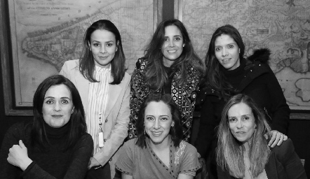  Adriana Revuelta, Ana Luisa Díaz de León, Ana Elena Meade, Gaby Hernández, Sandra Aldrete y Alejandra Pérez.