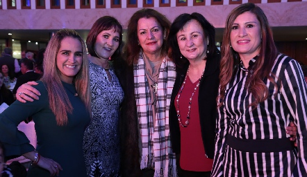  Jennifer Colles, Laura Valle, Pita y Martha Chávez, Graciela Jiménez.
