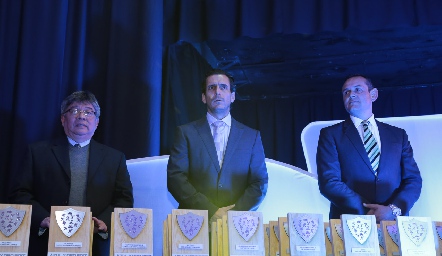  Ricardo Castro, Javier Fernández Montiel y Luis Rentería.