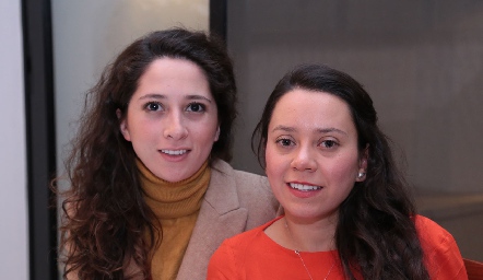  Melissa Dávila y Rocío Cifuentes.