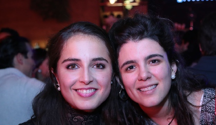  Daniela Ornelas y Sofía Cavazos.
