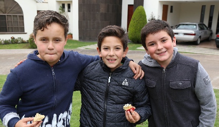  Josema, Santi y Pato.