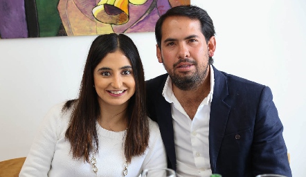  Samira Romo y Rafael Araiza.