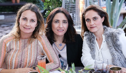  Gabriela Artolózaga, María José Abaroa y Viviana Navarro.