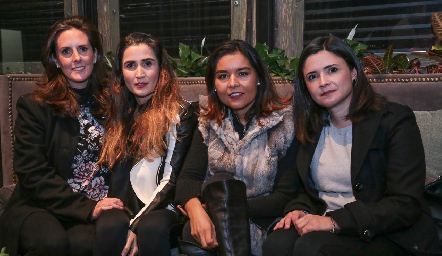  Paola Meade, Lourdes Orozco, Lorena Torres y Paola Félix.