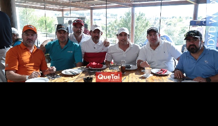  Oscar Zermeño, Salomón Dip, Jerónimo Gómez, Obed Gutiérrez, Alejandro Elizondo, Jacobo Payán y Juan José Leos.