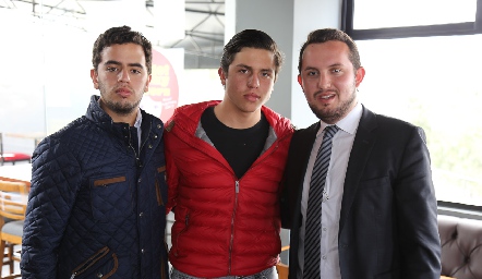  Diego,  Andrés y Eduardo Zepeda Rodríguez.