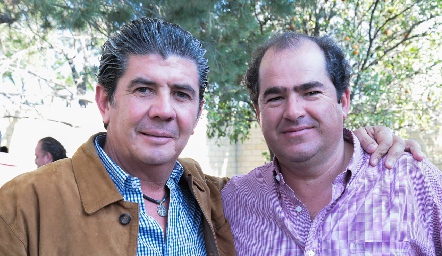  Héctor Obregón y Miguel Cortina.