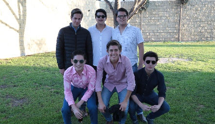  Manuel Ascanio, Kevin Hervert, Chema Torres, Mau Tinajero, Mariano Echavarría y Roberto López.