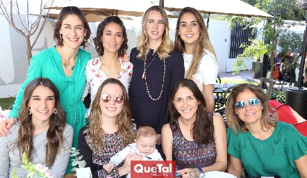  Primas Borbolla Sofía, Anel, Daniela, Lu, Alejandra, Mariana, Fernanda y Marcela.