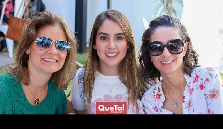.Marcela Benavente, Lu Borbolla y Anel Ávila