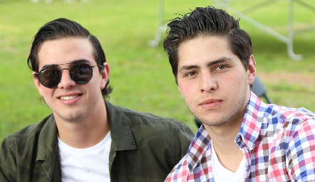  Juan Gerardo Ortuño y Piero Alessi.