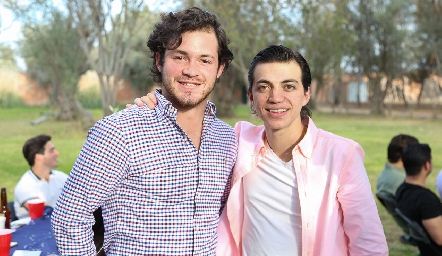  José Manuel Meade y Santiago Guzmán.