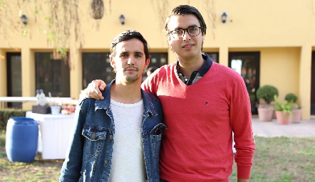  Rodrigo Palau y Jojo Torre.